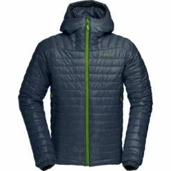 Norrøna Falketind PrimaLoft100 Hood Jacket Men's M Cool Black