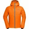 Norrøna Falketind PrimaLoft100 Hood Jacket Men's S Pure Orange -Norrøna Kauppa Norrona Falketind PrimaLoft100 Hood Jacket Mens S Pure Orange