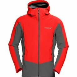 Norrøna Falketind Windstopper Hybrid Jacket Men's S Crimson Kick