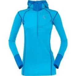 Norrøna Super Hoodie Women's M Ice Blue
