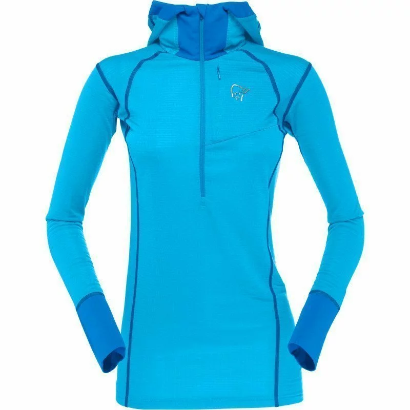 Norrøna Super Hoodie Women's M Ice Blue 3 Norrøna Super Hoodie Women's M Ice Blue