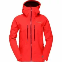 Norrøna Trollveggen Gore-Tex Light Pro Jacket W M Crimson Kick