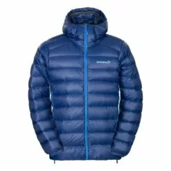 Norrøna Lyngen Lightweight Down750 Jacket M L Ocean Swell