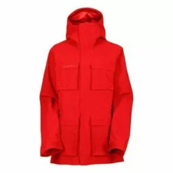 Norrøna Svalbard Gore-Tex Jacket Women's L Crimson Kick